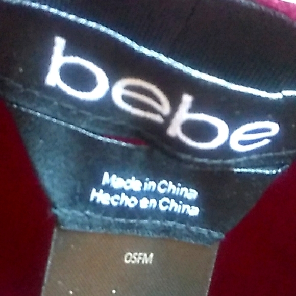 Bebe Burgundy Floppy Hat - Picture 6 of 6